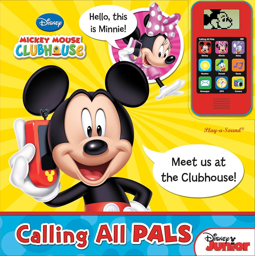 Mickey Mouse Clubhouse Cell Phone and Sound Book: Calling All Pals | Amazon (US)
