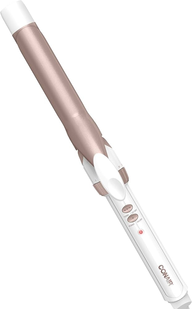 Conair Double Ceramic 1-Inch Curling Iron, 1-Inch Barrel Creates Classic Curls, Hair Curler for U... | Amazon (US)