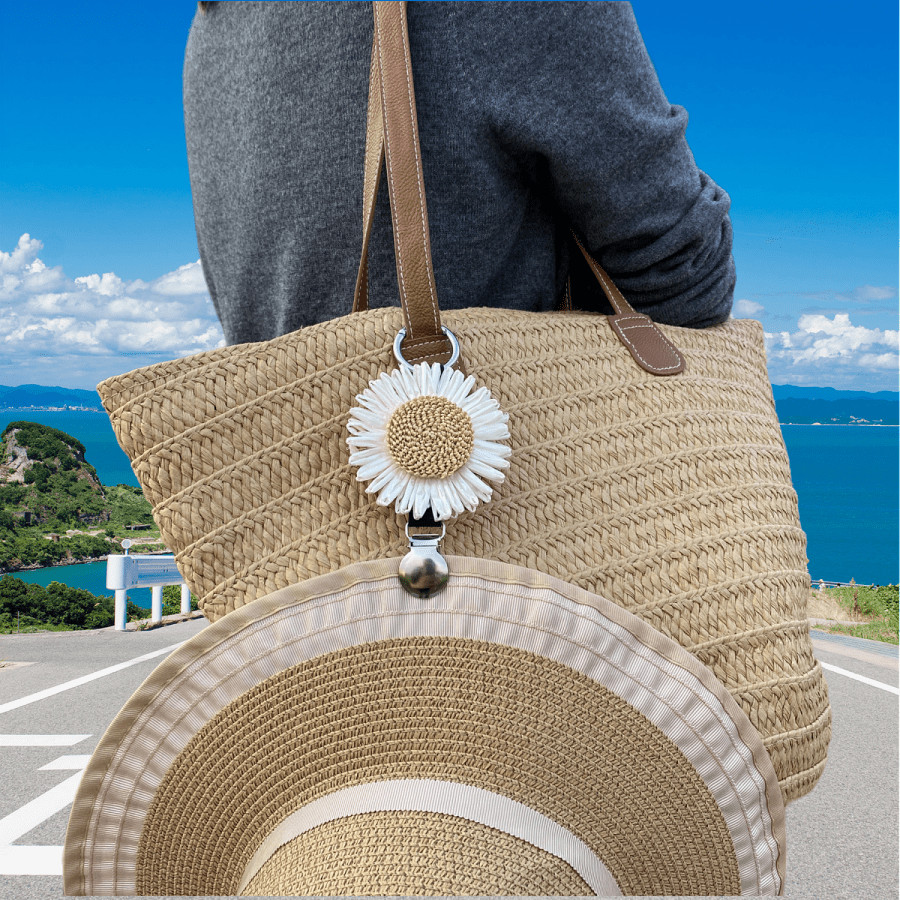 Neuer Frühlings- und Sommer-Reisehut mit Sonnenhut-Visier und Sonnenblumen-Design, Gepäckclip f... | SHEIN