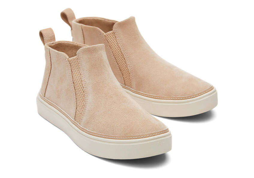 Bryce Slip On Natural Suede Ortholite | TOMS | TOMS (US)
