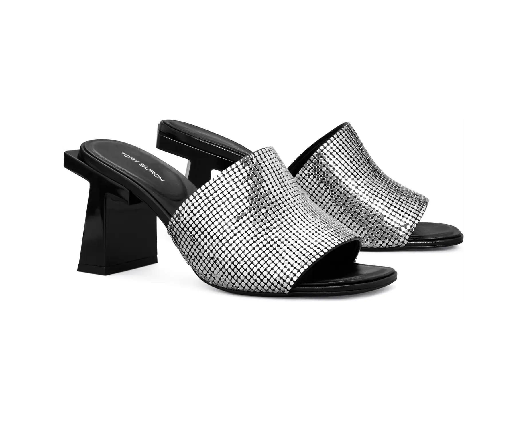 Block T Chainmail Mule Sandal | Zappos