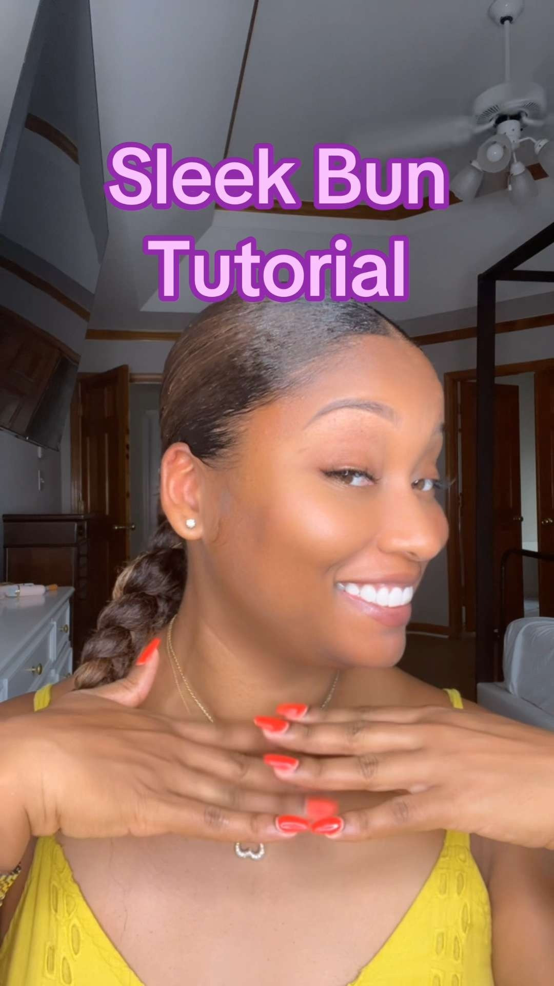 My sleek bun tutorial with my holy grail sleek bun product

MICHE Tropical Oasis Anti-Humidity Frizz-Free Strong Hold Hair Gel
#LTKHairCareRoutine #blackgirlhairstyles 

 #LTKFindsUnder50 #LTKStyleTip #LTKBeauty