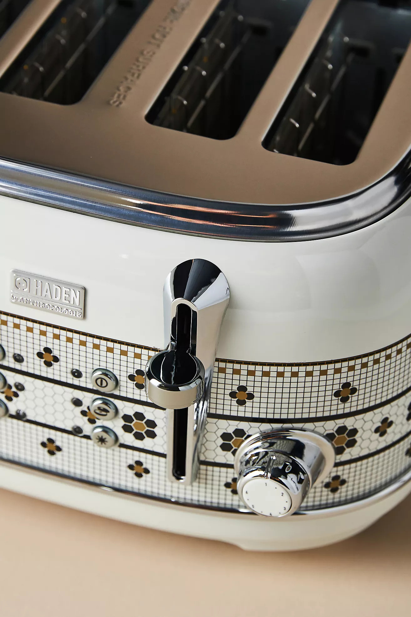 Haden x Bistro Tile Four-Slice Toaster | Anthropologie (US)