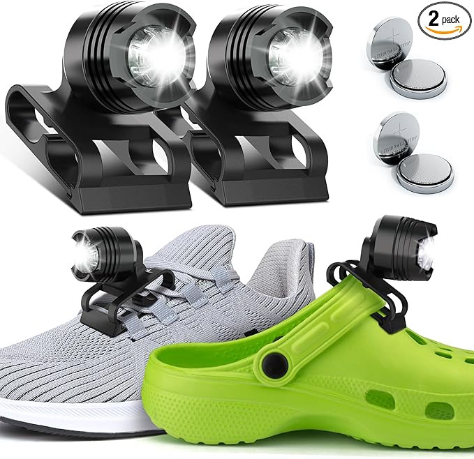 Croc Lights for Shoes Headlights Christmas Stocking Stuffers Birthday Funny Gifts for Kids Teen T... | Amazon (US)