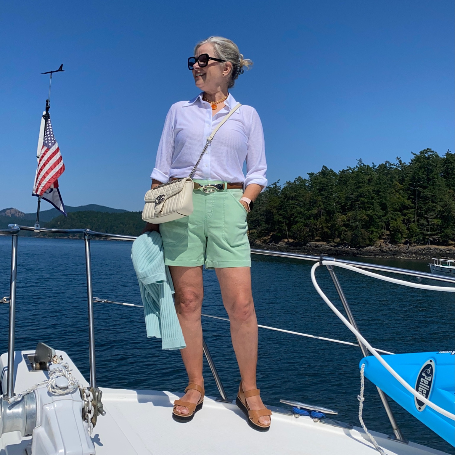 I thought I’d never wear shorts again at my age but I just love these Spanx shorts💚. 
Use code RENATEXSPANX for 10% off. Don’t miss the spanx end of season sale💚!!!

#LTKstyletip #LTKsalealert