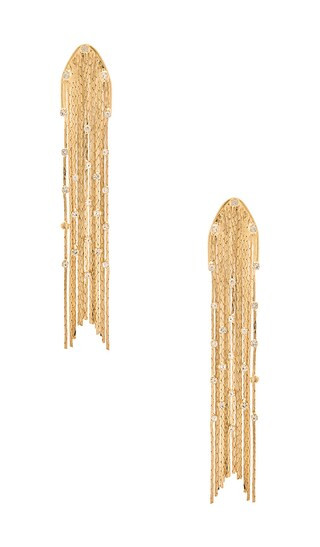 Elektra Earrings in Gold | Revolve Clothing (Global)