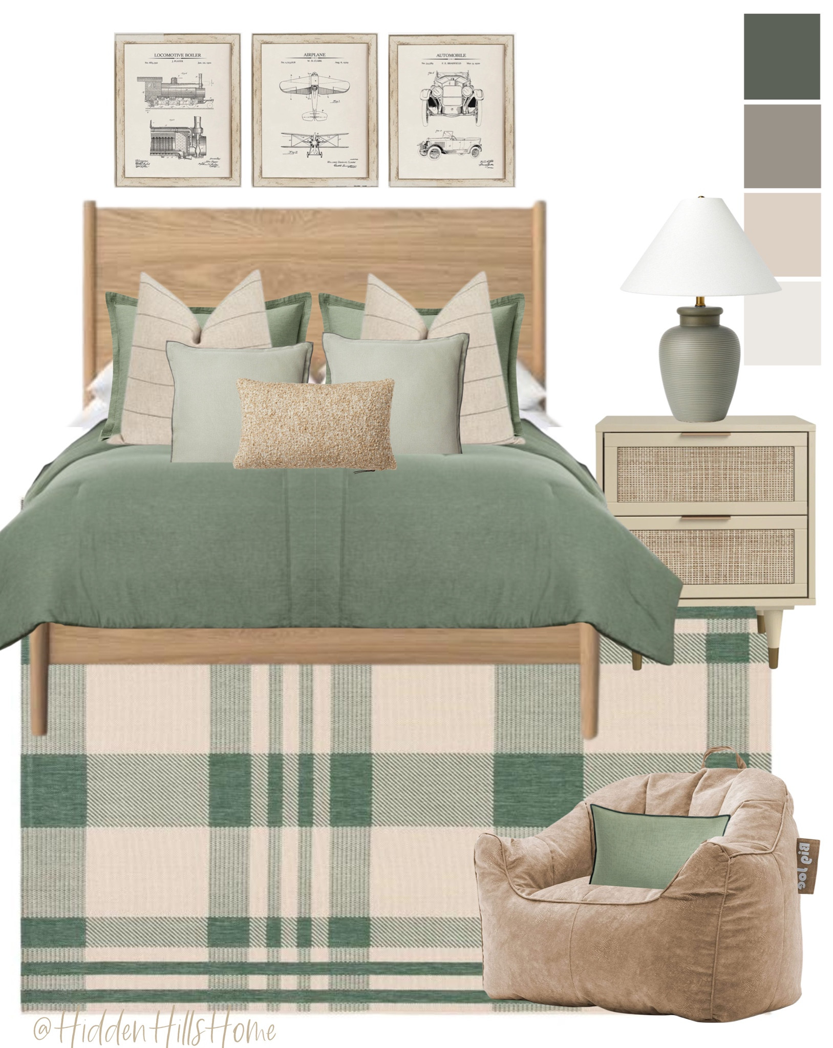 Teen boy bedroom, boys room, teenager boy bedroom mood board, green decor, home decor, kids bedroom ideas, boys room #boysbedroom #teens #homedecor

#LTKkids #LTKhome #LTKsalealert