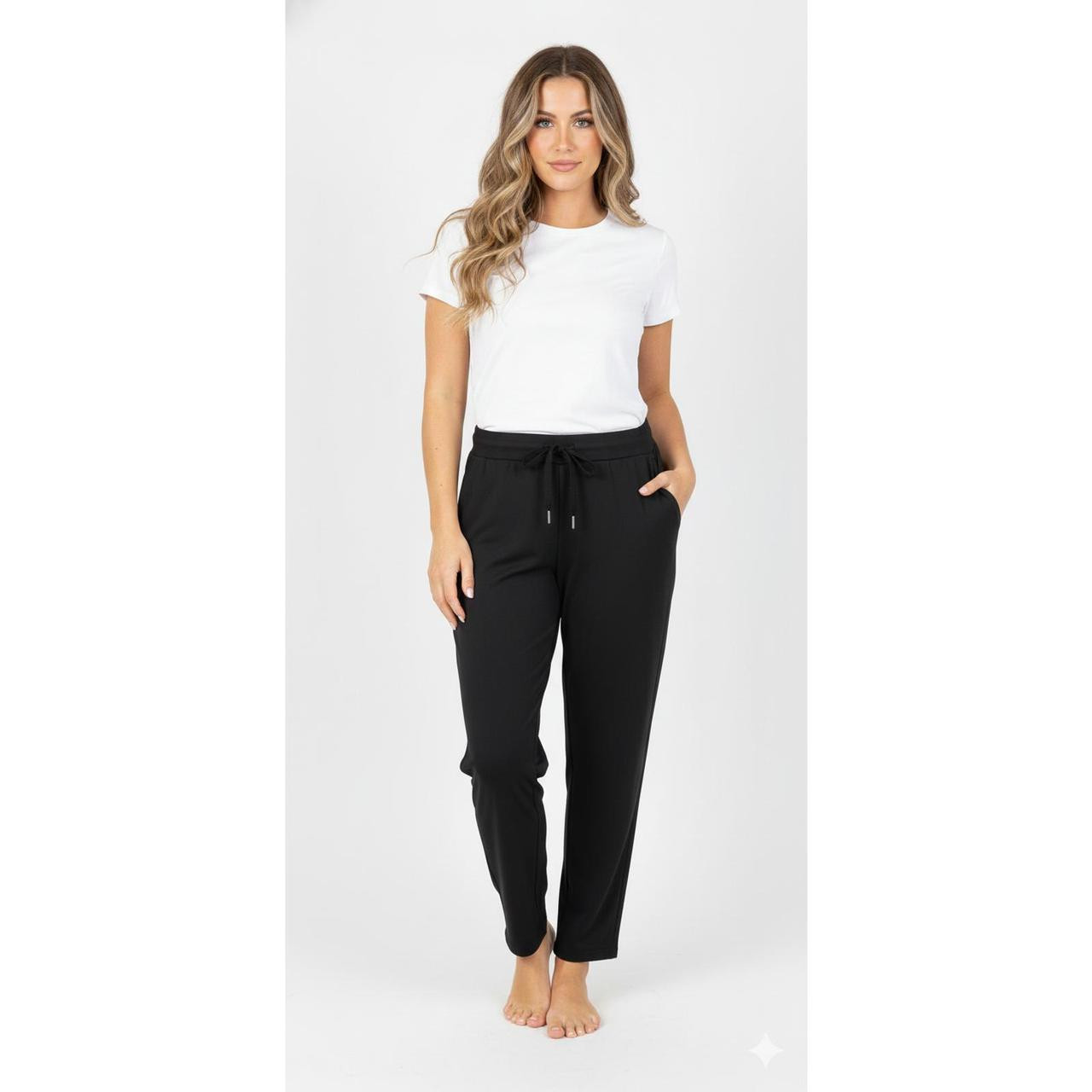Halara Women's Pants - Black - M | Depop US