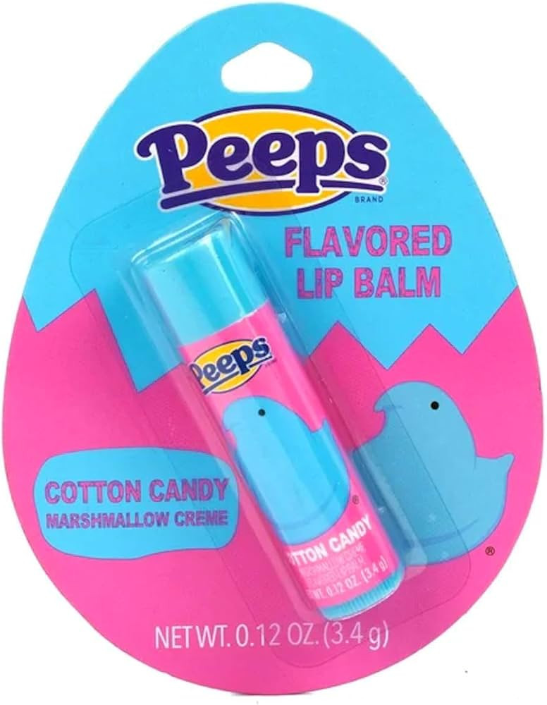 Peeps (1) Easter Candy Flavored Lip Balm - Cotton Candy Marshmallow Creme - Net Wt. 0.12 oz / 3.4... | Amazon (US)