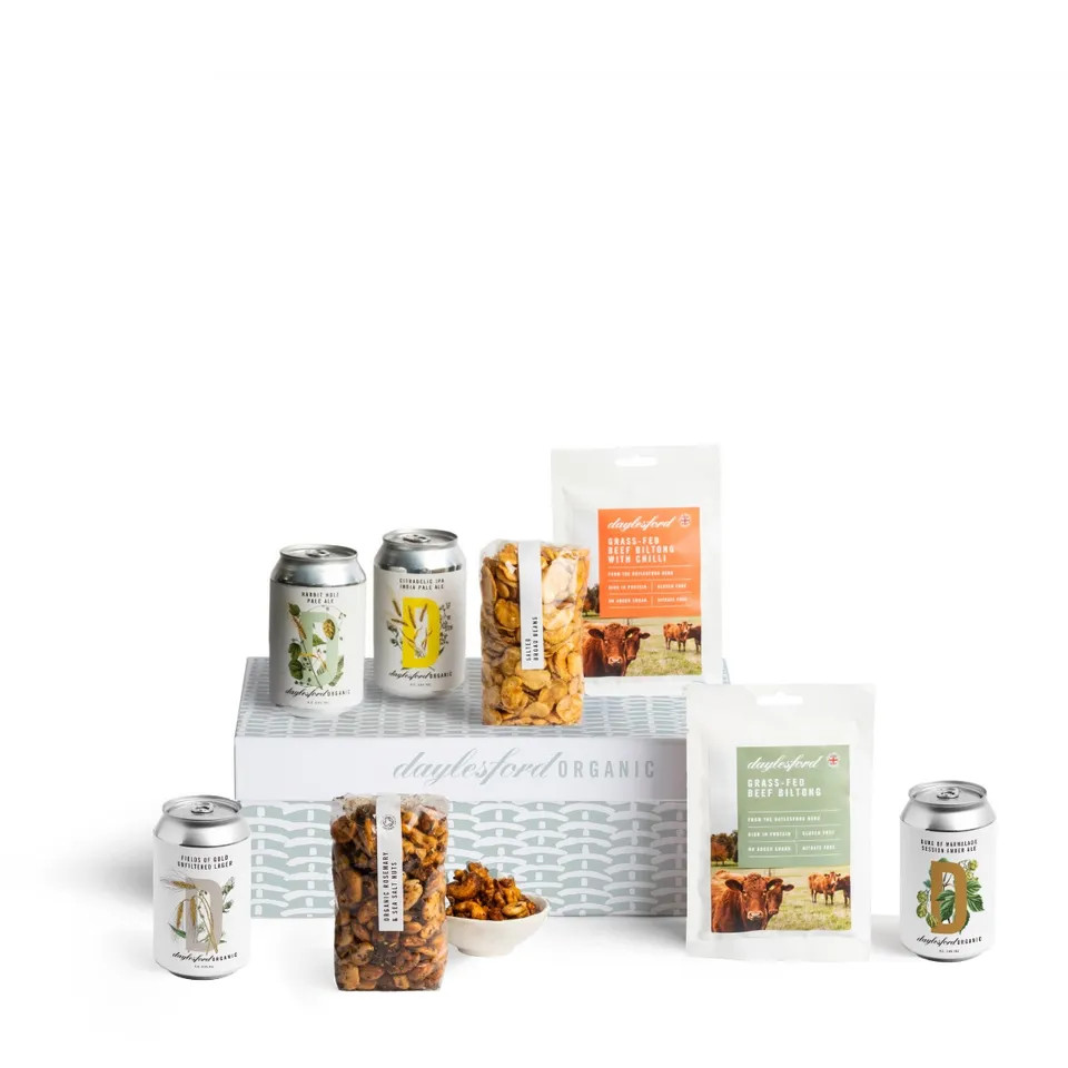 Beer and Snacks Gift Box | Daylesford Organic