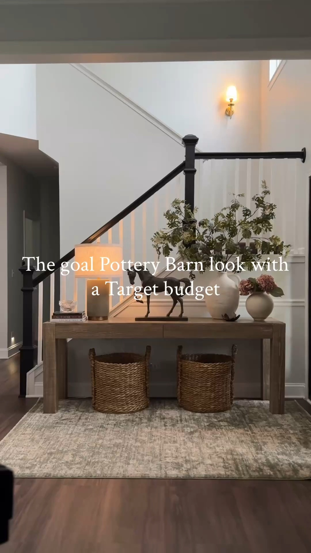 These baskets are a fraction of the cost and they look just like the PB version. Perfect for storing blankets or hiding your dogs toys.

#LTKHome #LTKSeasonal