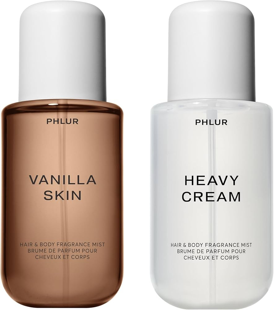 PHLUR Vanilla Skin & Heavy Cream Body Mist - Hair & Body Mist Fragrance - (8 FL Oz) | Amazon (US)