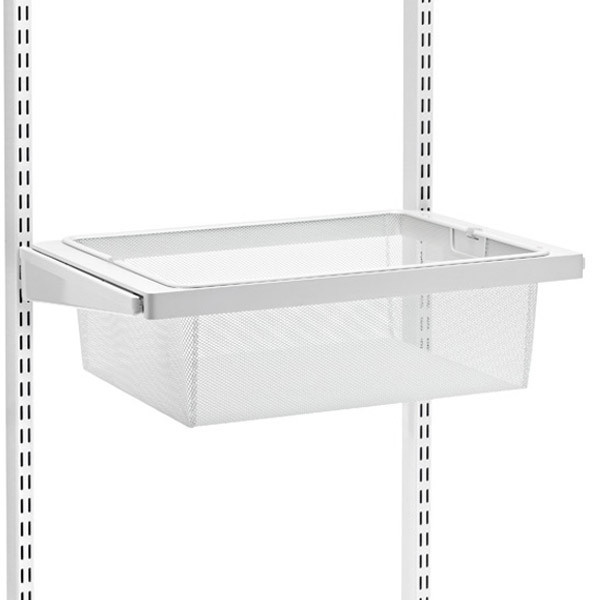 White Elfa Décor Drawer Frame | The Container Store