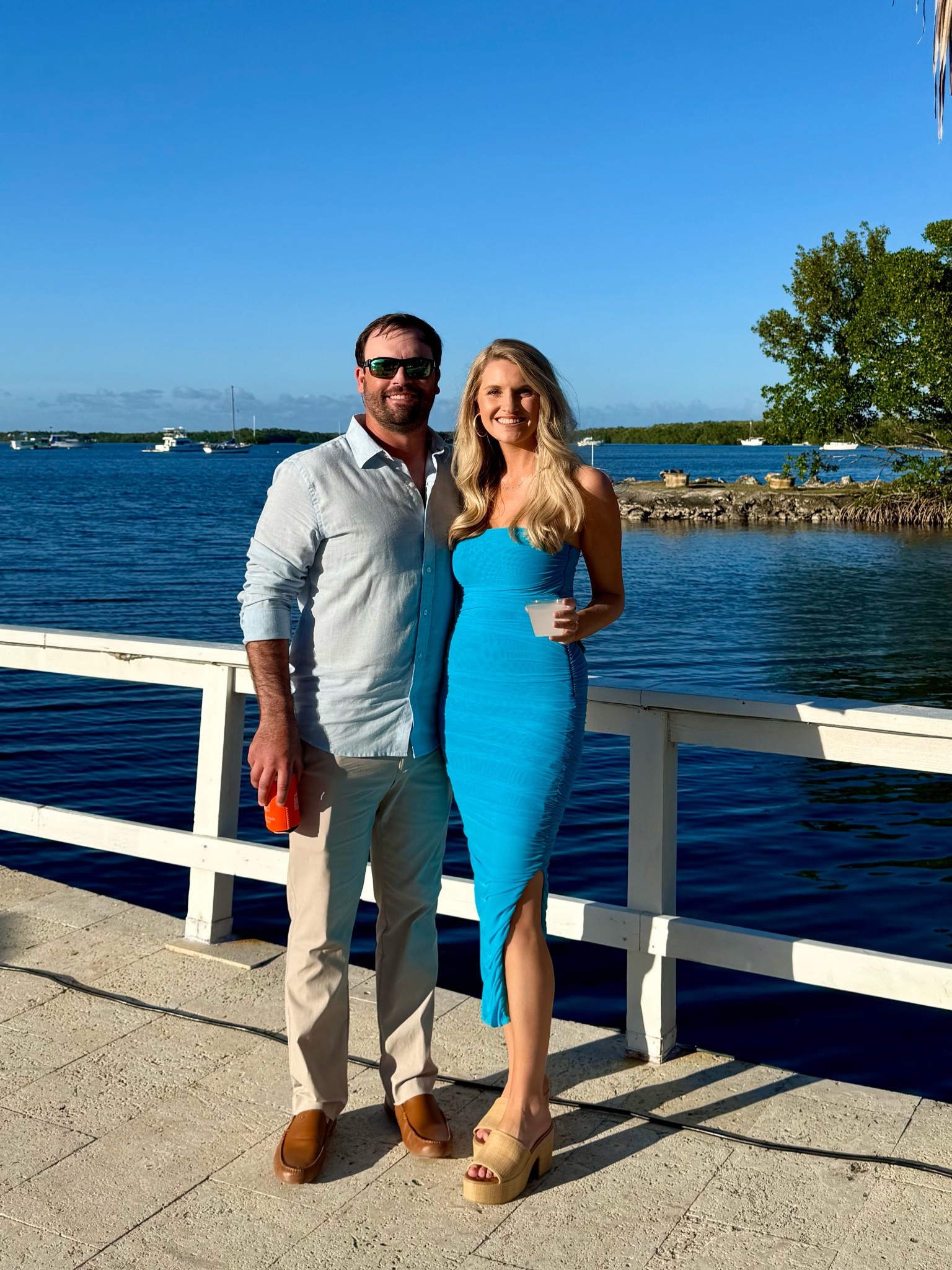 Beach wedding guest dress and men’s wedding guest outfit 

#LTKMens #LTKWedding #LTKTravel
