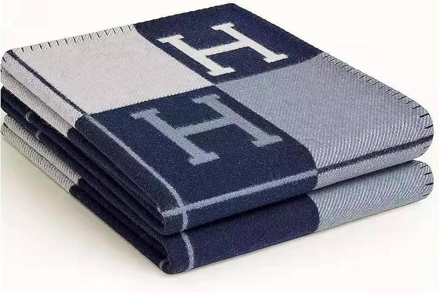 h Blanket Soft Throw 51 x 71 in Blanket Faux Fleece Cashmere Plaid Warm Shawl Thick Knitted Plush... | Amazon (US)