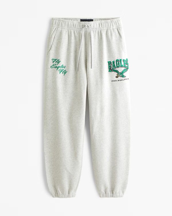 Men's Philadelphia Eagles Graphic Sweatpant | Men's Bottoms | Abercrombie.com | Abercrombie & Fitch (US)