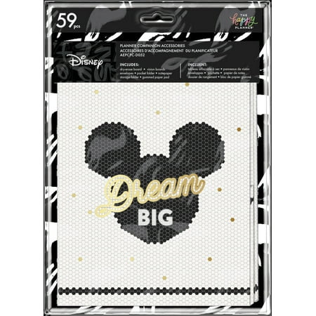 The Happy Planner Disney© Mickey Mouse & Minnie Mouse Farmhouse Classic Planner Companion | Walmart (US)