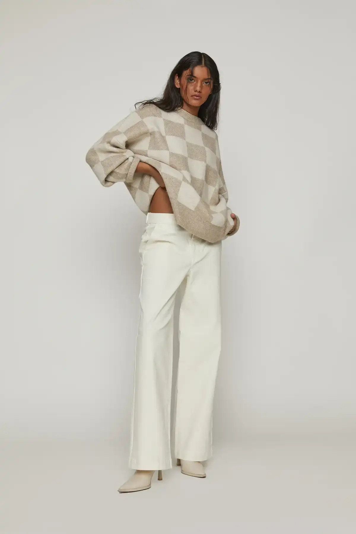 REGULAR LENGTH TWILL WIDE LEG PANT        4.5 star rating   28 Reviews          $78    
 PT-8294-... | OAK + FORT