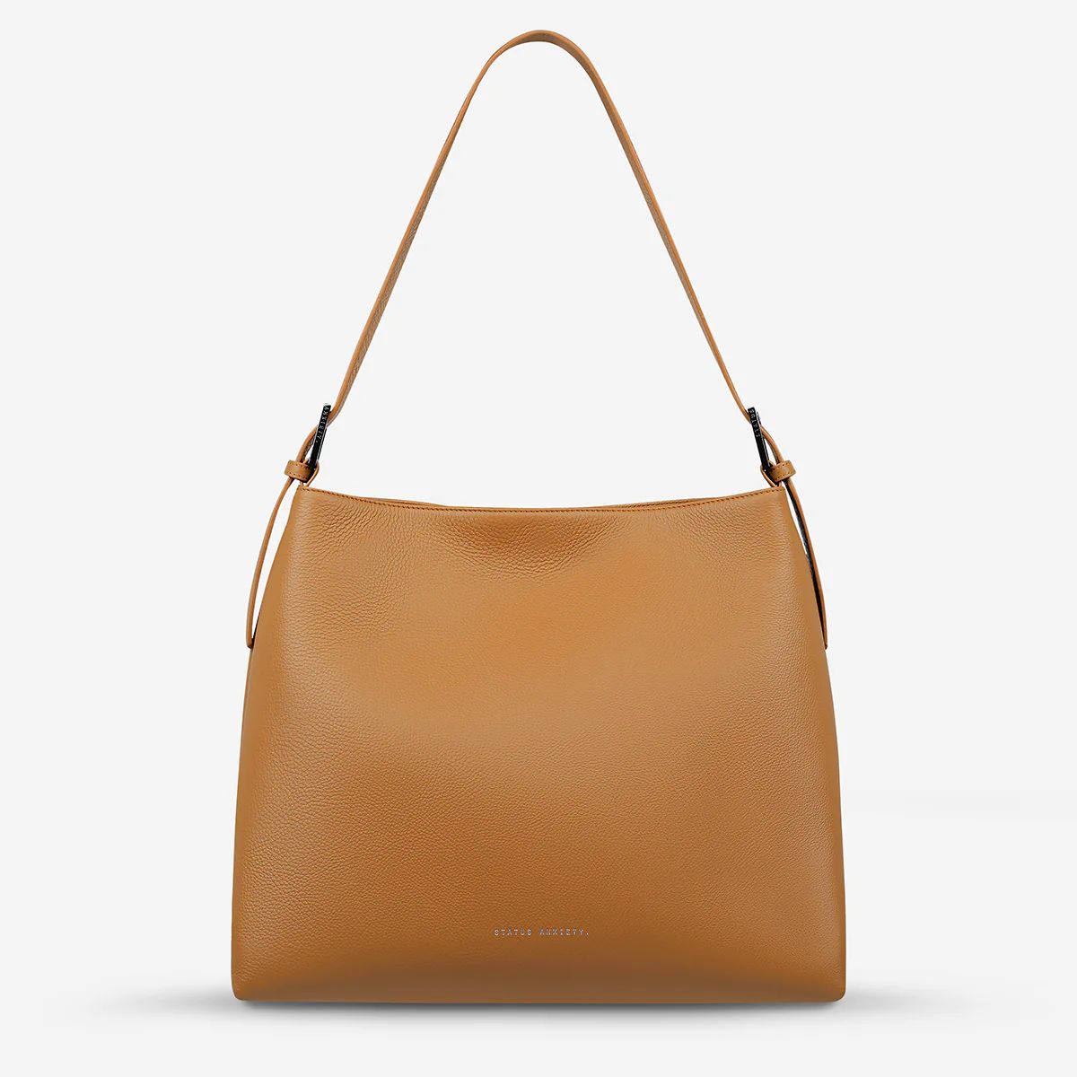 Forget About It Women's Tan Leather Tote Bag | Status Anxiety® | Status Anxiety 