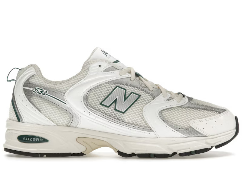 Men's New Balance 530 Marsh Sneakers in Sea Salt/Green | StockX
