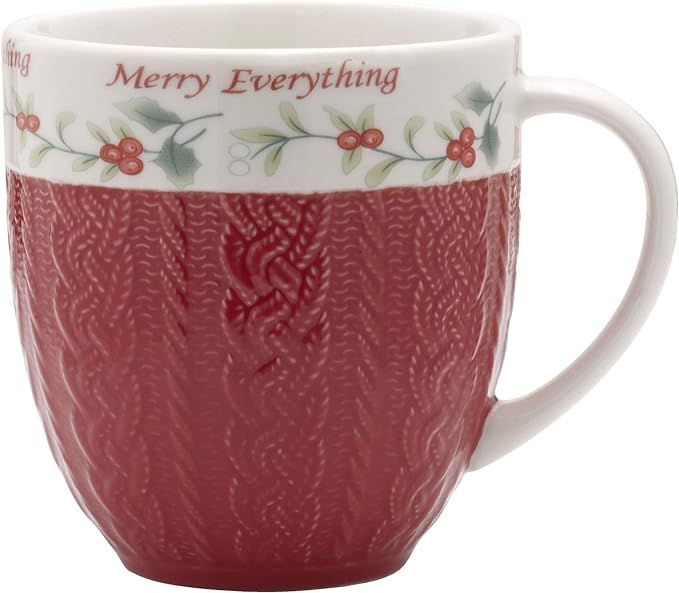 Pfaltzgraff Winterberry Stoneware Mug, 1 Count (Pack of 1), Assorted | Amazon (US)