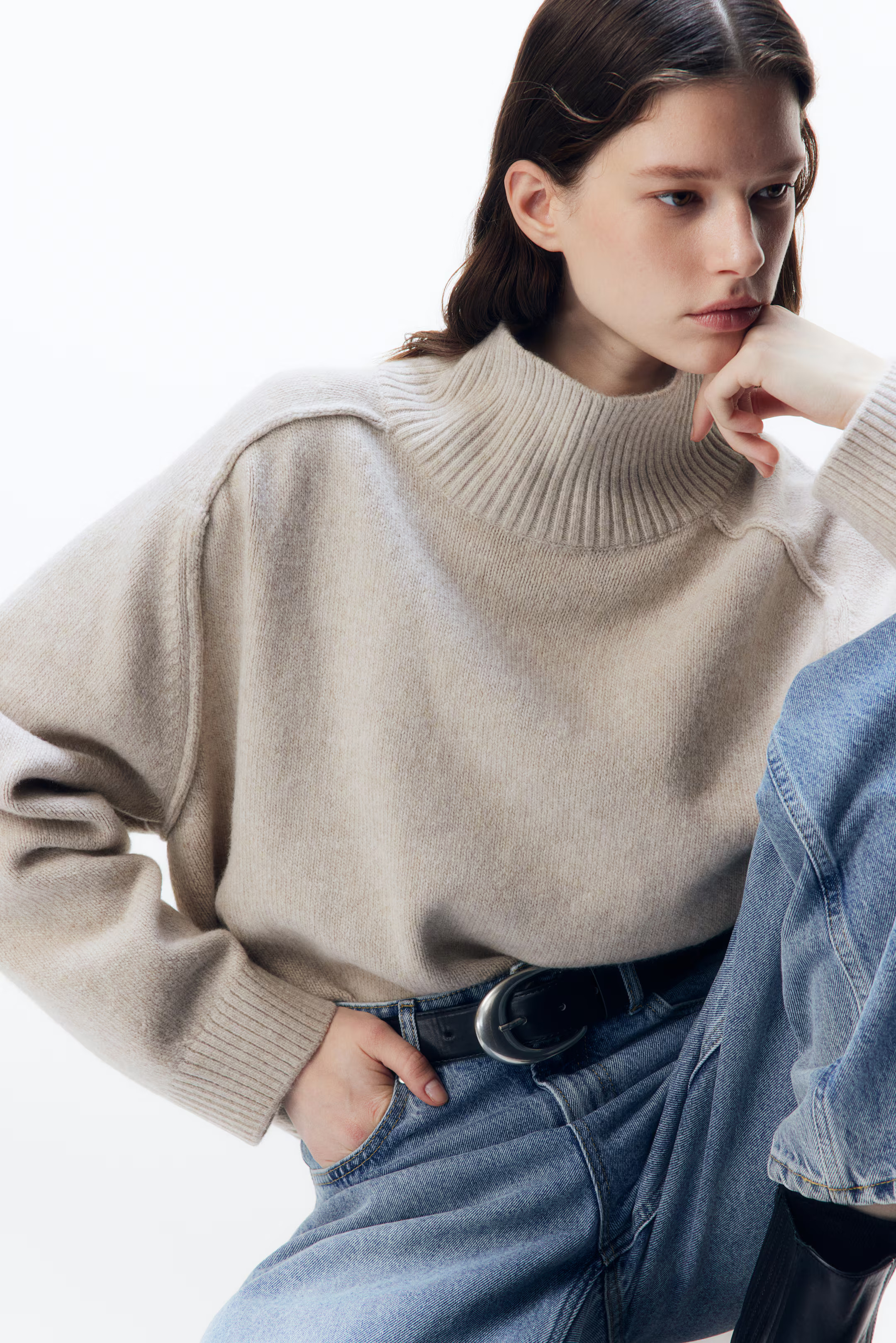 Pullover mit Turtleneck | H&M (DE, AT, CH, NL, FI)