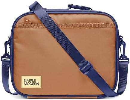Simple Modern Hadley Lunch Box with Shoulder Strap | Kids & Adults | Insulated Bag with Pockets f... | Amazon (US)
