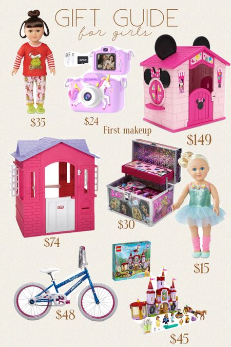 Gift guide for girls / Gift guide for kids 
Black Friday Deals at Walmart

Huffy 20 in. Sea Star Kids Bike for Girls Ages 5 and up, Child, Blue and Pink / Little Tikes Cape Cottage House, Pink - Pretend Playhouse for Girls / My Life As Estella Posable 18 inch Doll, Blonde Hair, Blue Eyes / Disney Minnie Mouse Plastic Indoor,Outdoor Playhouse with Easy Assembly / Barbie - Townley Girl Kids' Makeup Set With Train Case for Ages 3+ / My Life As Poseable Grinch Sleepover 18 inch Doll, Brunette Hair, Green Eyes / Seckton Upgrade Kids Camera with Cute Silicone Cover, Toy Cameras for Girls Age 3-10 / Mickey Mouse / Minnie Mouse Dress 

#walmart #blackfriday #giftguide #gabrielapolacek

#LTKCyberWeek #LTKGiftGuide #LTKsalealert