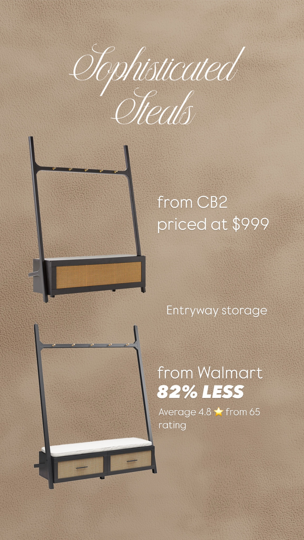 A sleek and functional entryway piece that brings warmth and organization to any space. 

Link for both are available below

#LTKHome #LTKStyleTip #LTKWatchNow