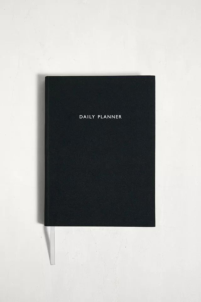 Black Daily Planner | Urban Outfitters (EU)