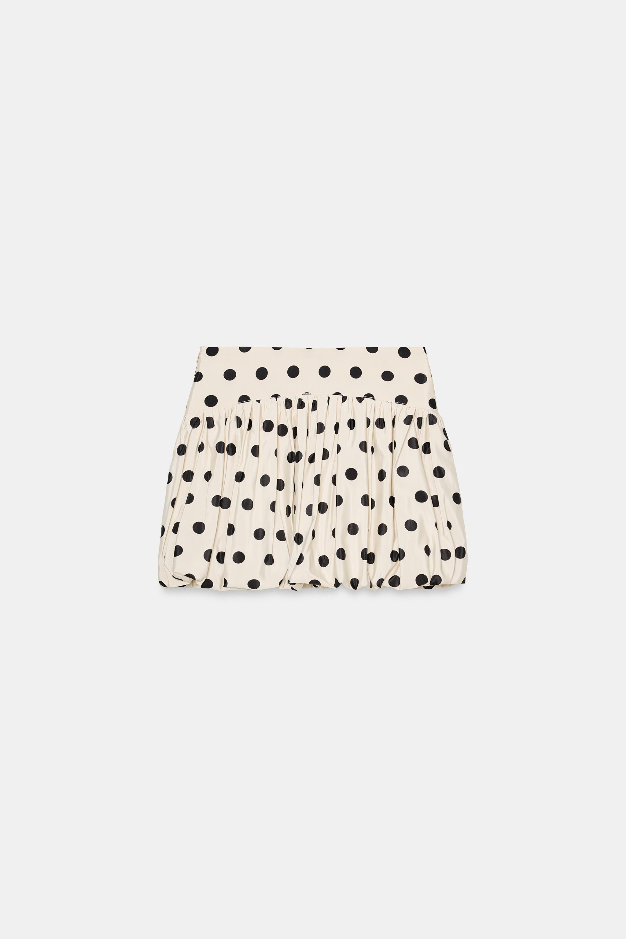 POLKA DOT BALLOON SKORT | Zara US