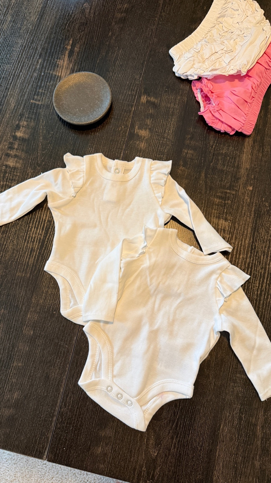 Newborn baby girl ruffle onsies and bloomer!

#LTKBaby #LTKKids #LTKmomlife