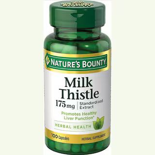 Nature's Bounty Standardized Extract Milk Thistle 175 mg 100 Caps Liver Health | Swanson Health