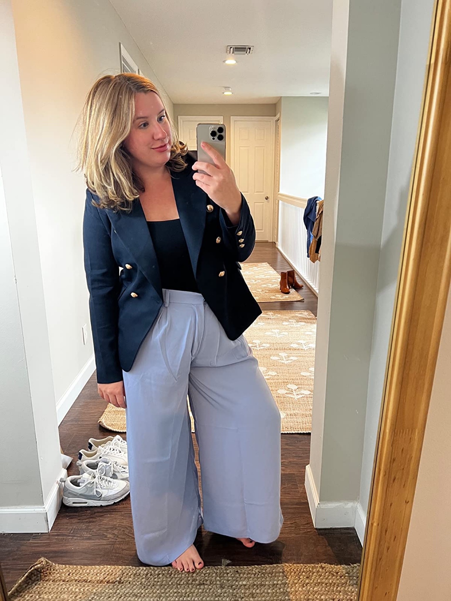 Winter outfit blazer and pants 

#LTKunder50 #LTKstyletip #LTKcurves
