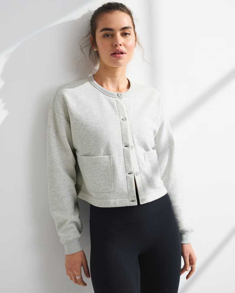 YPB On The Go 6AM Full-Zip Hoodie | Abercrombie & Fitch (US)