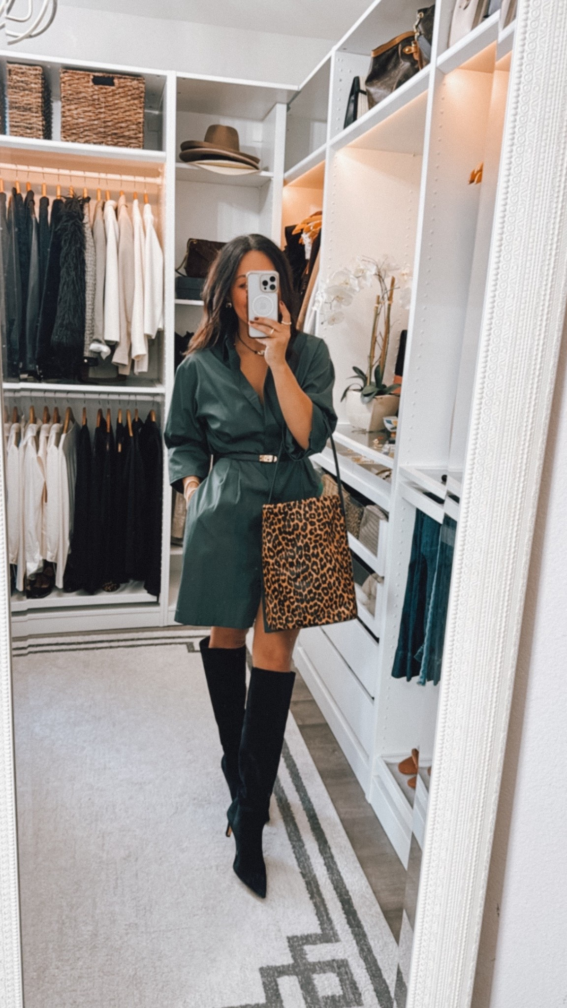 Dress 30% off! Cinches at the waist wear with or w/o a belt. Flattering! Fits TTS 

#LTKSaleAlert #LTKOver40