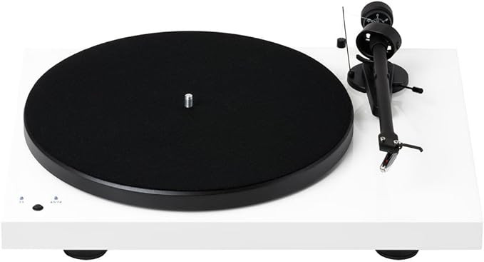 Pro-Ject Debut III Recordmaster Turntable with USB and Phono Preamp- White | Amazon (US)
