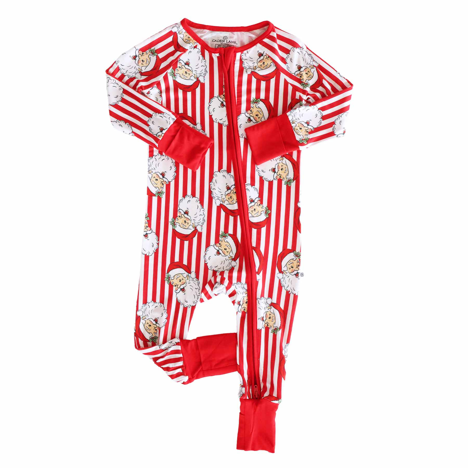 Santa Claus Lane Convertible Zip Romper | Caden Lane