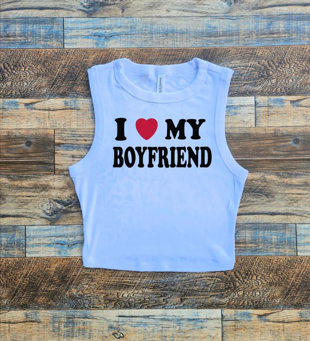 I Love My Boyfriend Crop, Boyfriend Baby Tee, Sexy Boyfriend Shirt, Y2k Lover, I Love Him Crop Ta... | Etsy (US)
