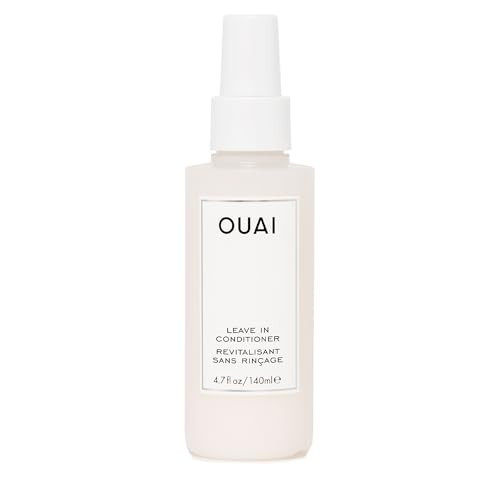 OUAI Leave In Conditioner & Heat Protectant for Hair - Prep Hair for Styling or Use as Detangling Spray to Fight Frizz & Flyaways - No Parabens, Sulfates or Phthalates (4.7 oz) | Amazon (US)