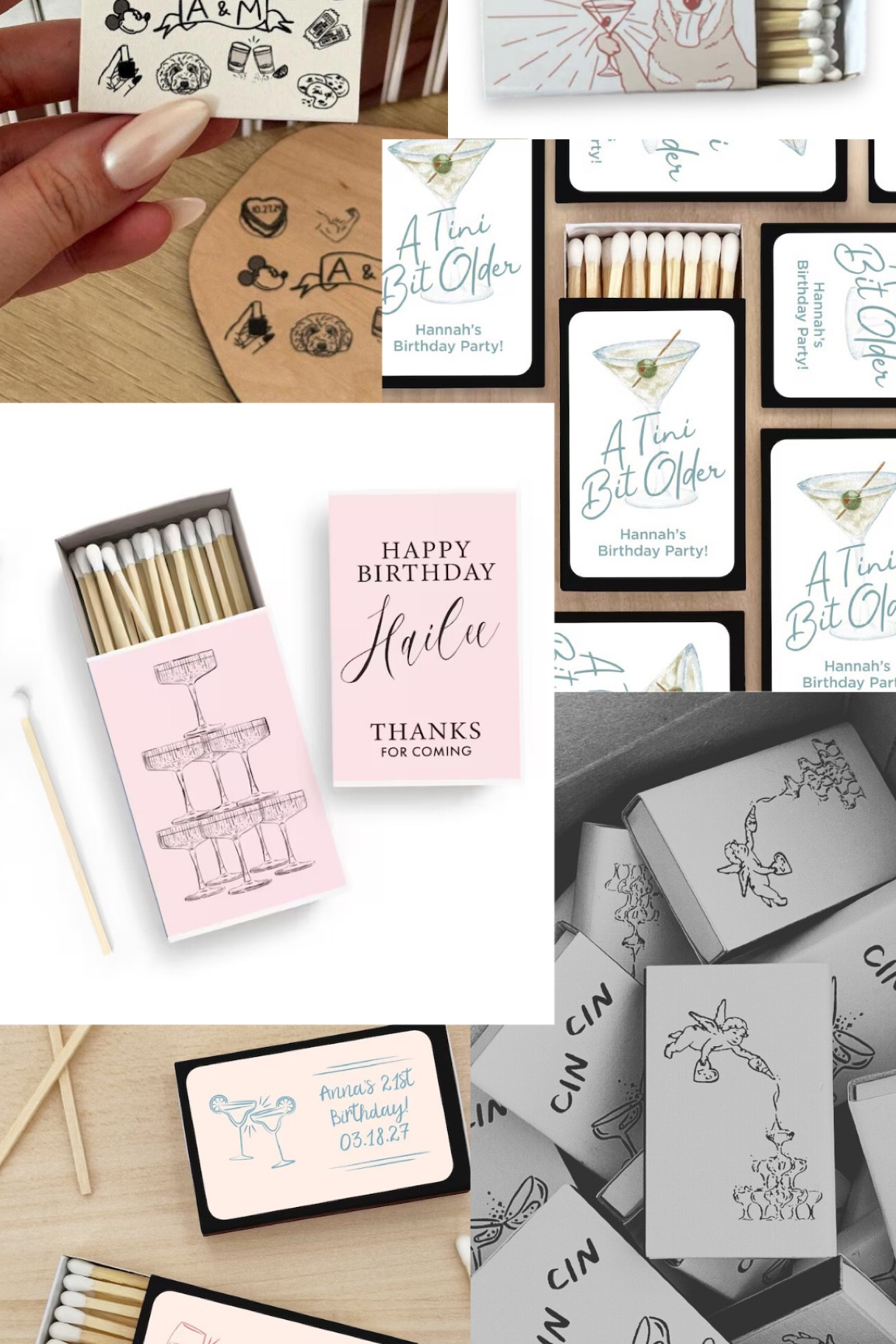 Elevated Gift idea ✨ - Custom Match Boxes