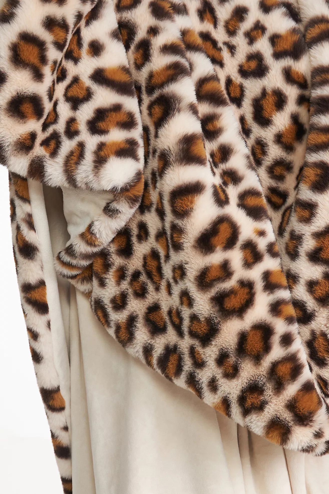Chester Faux-Fur Throw Blanket | Anthropologie (US)