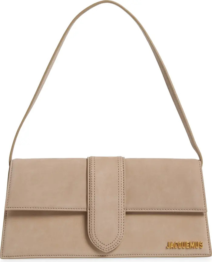 Long Le Bambino Leather Shoulder Bag | Nordstrom