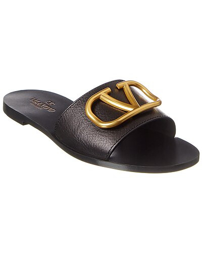 VLogo Leather Sandal | Rue La La