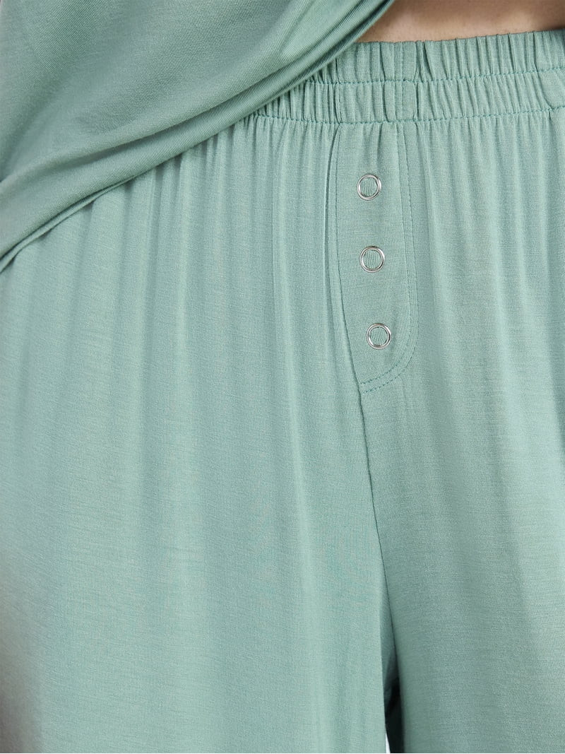 Joyspun Women’s Sleepwear Modal Pajama Long Pants, 30'' Inseam, Sizes S-3X | Walmart (US)