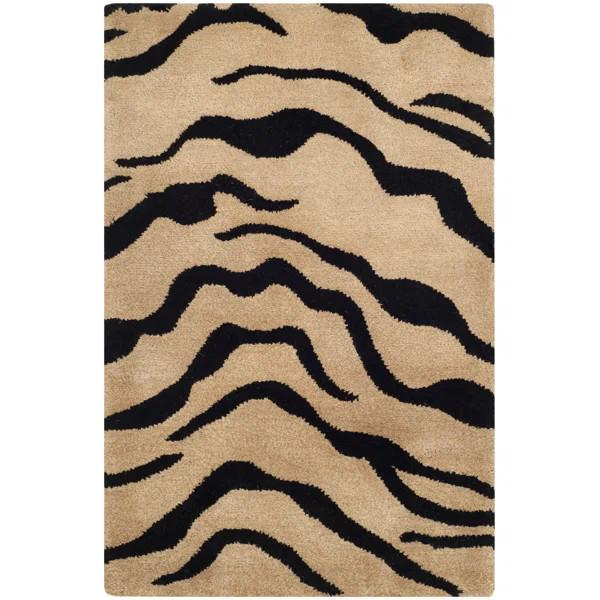 Nonia Hand Tufted Wool Animal Print Rug | Wayfair North America
