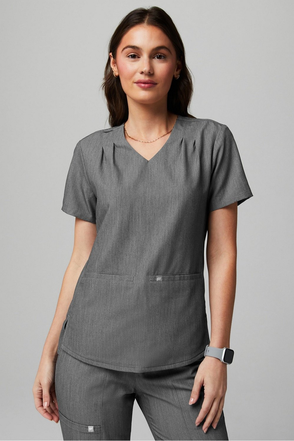Stat Pleat 3-Pocket Scrub Top | Fabletics