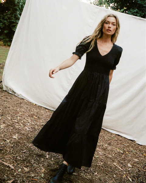 The Brooklyn Dress Petites | Noir | Christy Dawn