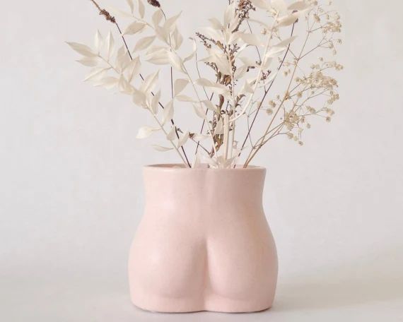 Body Vase  Bottom Blush Pink | Etsy | Etsy (US)