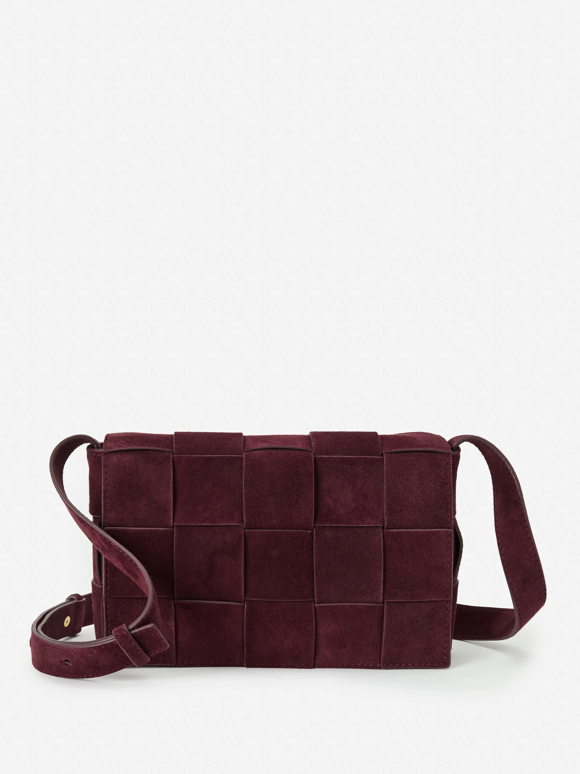 Una Woven Suede Crossbody | J.McLaughlin